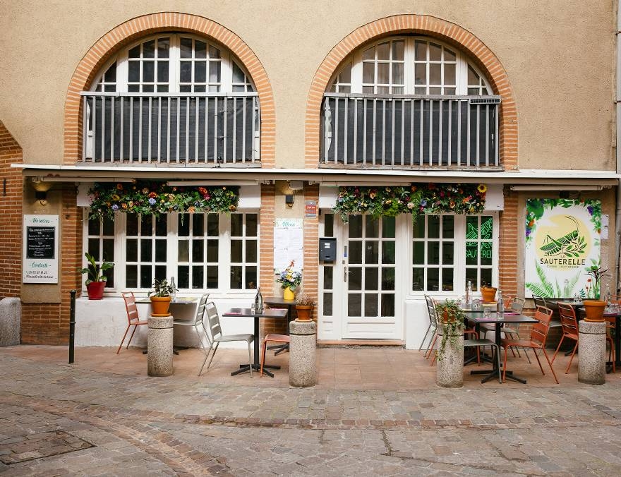 Le restaurant - La Sauterelle - Restaurant végétarien Toulouse - top resto TOULOUSE